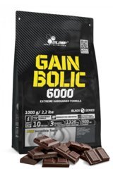 Olimp Gain Bolic 6000 Çikolata Aromalı 10 Servis Kas Yapıcı Karbonhidrat 1000 gr Toz