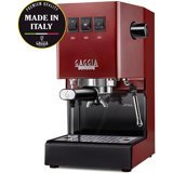 Gaggia New Classic Evo 2023 1300 W Paslanmaz Çelik Tezgah Üstü Kapsülsüz Manuel Espresso Makinesi Kırmızı