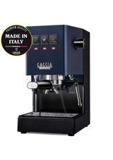 Gaggia Ri9480/15 New Classic Pro 2019 1300 W Paslanmaz Çelik Tezgah Üstü Kapsülsüz Yarı Otomatik Espresso Makinesi Mavi