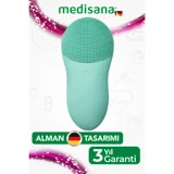 Medisana 99202 Tüm Ciltler İçin 1 Başlıklı Fırçalı Silikon Pilli Titreşimli Yüz Temizleme Cihazı Yeşil