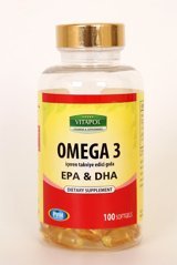 Vitapol Omega 3 Balık Yağı Kapsül 2000 mg 100 Adet