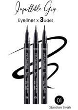 L'Oréal Paris Infaillible Grip No:01 Suya Dayanıklı Mat Pastel Siyah Kalem Eyeliner