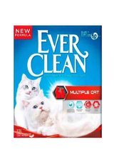 Ever Clean Multiple Cat Topaklanan İnce Taneli Aktif Karbonlu Bentonit Kedi Kumu 2x10 lt