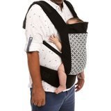 Baby Plus Fashion Desenli 4-20 kg Kapasiteli Oturaklı Her Yöne Kanguru Siyah