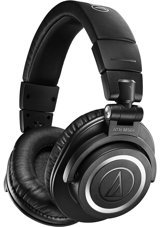 Audio Technica ATH-M50XBT2 Bluetooth Mikrofonlu Kablosuz Kulak Üstü Kulaklık Siyah