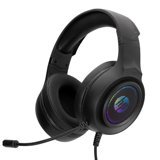 HP DHE-8008U 3.5 mm Mikrofonlu Kablolu Oyuncu Kulak Üstü Kulaklık Siyah