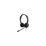 Jabra EVOLVE 20 DUO 3.5 mm Gürültü Önleyici Mikrofonlu Kablolu Kulak Üstü Kulaklık Siyah