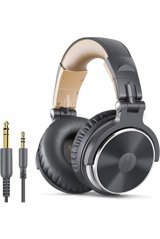Oneodio PRO10 3.5 mm Gürültü Önleyici Mikrofonlu Kablolu DJ Kulak Üstü Kulaklık Siyah