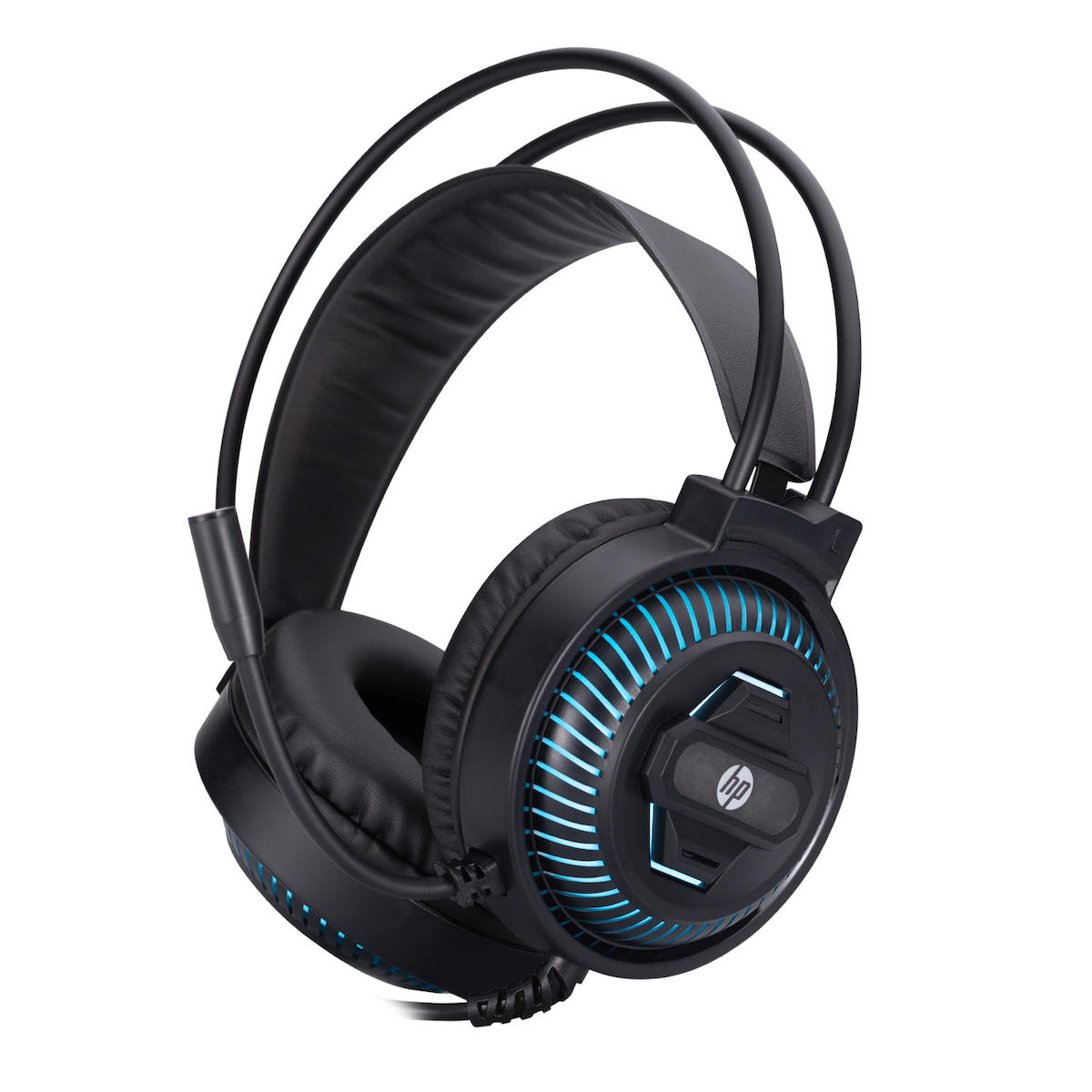 HP DHE-8001U 3.5 mm Mikrofonlu Kablolu Oyuncu Kulak Üstü Kulaklık Siyah