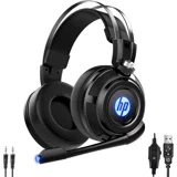 HP H200 3.5 mm Gürültü Önleyici Mikrofonlu Kablolu Oyuncu Kulak Üstü Kulaklık Siyah