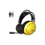 Kaneed Psh-100 Mikrofonlu Type C Kablolu Kulaklık Sarı Siyah