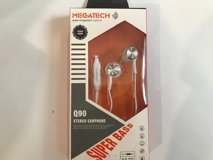 Megatech Qg-90 Silikonlu Mikrofonlu 3.5 Mm Jak Kablolu Kulaklık Beyaz