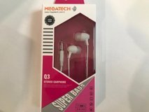 Megatech Qg-03 Silikonlu Mikrofonlu 3.5 Mm Jak Kablolu Kulaklık Beyaz