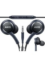 Akg S10 Plus Silikonlu Mikrofonlu 3.5 Mm Jak Kablolu Kulaklık Siyah