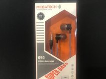 Megatech Q90 Silikonlu Mikrofonlu 3.5 Mm Jak Kablolu Kulaklık Siyah