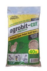 Agrobit Cat Kalın Taneli Çam Pellet Kedi Kumu 40 lt