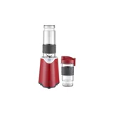King Blend To Fresh 570 ml Plastik Hazneli Buz Kırıcılı Çift Bıçaklı Kişisel İkili Mini El Blender Kırmızı
