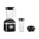 Kitchenaid 1400 ml Plastik Hazneli Turbolu Kişisel 3'lü Smoothie Blender Siyah