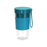 Vestel Mix & Go 300 ml Plastik Hazneli 4 Bıçaklı Tekli Mini Smoothie Blender Mavi