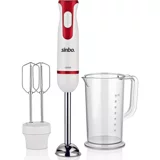 Sinbo 800 ml Turbolu Çift Bıçaklı Tekli Mini El Blender Beyaz