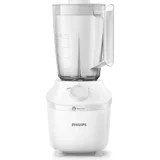 Philips 1900 ml Plastik Hazneli Buz Kırıcılı Turbolu Tekli Mini Sürahili Blender Beyaz