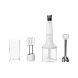 Arçelik Resital HB 6150 900 ml Plastik Hazneli Çift Bıçaklı Tekli Blender Seti Beyaz