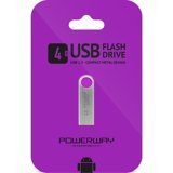 Powerway PW-4GB USB 2.0 Usb Type-A 4 GB Flash Bellek Gümüş