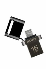 Sony Usm16Sa3 Mini Çift Taraflı USB 3.1 Usb Type-A 16 GB Flash Bellek Gri