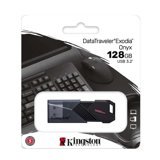 Kingston Data Traveler Exodia Onyx USB 3.2 Usb Type-A 128 GB Flash Bellek Siyah