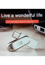 Xiaomi Çift Taraflı USB 3.1 Usb Type-C 2 TB Flash Bellek Gümüş