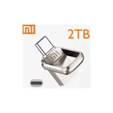 Xiaomi Mini Çift Taraflı USB 3.0 Usb Type-C 2 TB Flash Bellek Gümüş