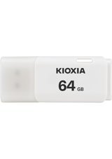 Kioxia Transmemory U202 Lu202W064Gg4 USB 2.0 Usb Type-A 64 GB Flash Bellek Beyaz