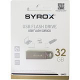 Syrox SYX-Um32 USB 2.0 Usb Type-A 32 GB Flash Bellek Gümüş