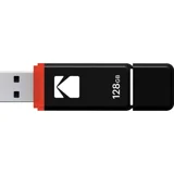 Kodak K100 USB 2.0 Usb Type-A 128 GB Flash Bellek Siyah Sarı