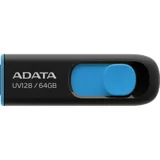 Adata AUV128 USB 3.2 Usb Type-A 64 GB Flash Bellek Mavi Siyah