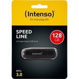 Intenso Speed Line USB 3.2 Usb Type-A 128 GB Flash Bellek Siyah