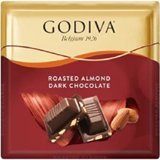 Godiva Kare Bademli Çikolata 60 gr 6 Adet