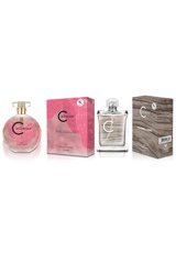 Cle D'Amour Pink Cadillac + Powerful Scent - Vegan İkili Erkek-Kadın Parfüm Seti EDP