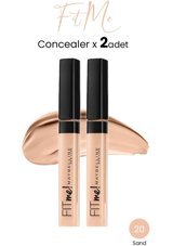 Maybelline Fit Me 20 Sand Göz Altı ve Yüz Likit Fırça Kapatıcı 2 Adet