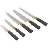 Karaca Woodland Siyah 6 Parça Bıçak Set - 1 Adet