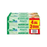 Ekomis Orta 24x38 Buz Dolabı Poşeti