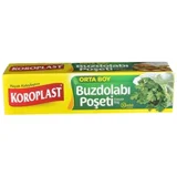 Koroplast Orta 24x38 cm Buz Dolabı Poşeti 30 Adet