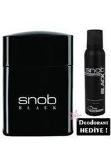 Snob Black İkili Erkek Parfüm Deodorant Seti EDT 100 ml + 150 ml Snop Deodorant