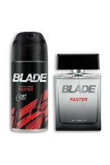 Blade Faster İkili Erkek Parfüm Deodorant Seti EDT 100 ml + 150 ml Deodorant