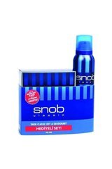 Snob Classic İkili Erkek Parfüm Deodorant Seti EDT 100 ml + 150 ml Erkek Deodorant