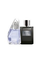 Avon Elite Gentleman In Black İkili Erkek-Kadın Parfüm Seti EDP-EDT