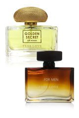 Free Love Golden Secret İkili Erkek-Kadın Parfüm Seti EDP
