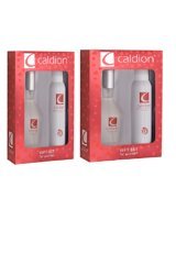 Caldion 4 Parça Kadın Parfüm Deodorant Seti EDT
