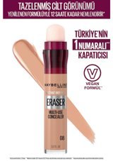 Maybelline Instant Age 08 Buff Nemlendiricili Göz Altı ve Yüz Likit Silgi Kapatıcı