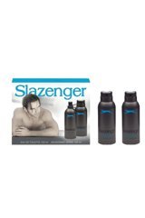 Slazenger Active Sport Mavi 4 Parça Erkek Parfüm Deodorant Seti EDT + Deo 2x125 ml
